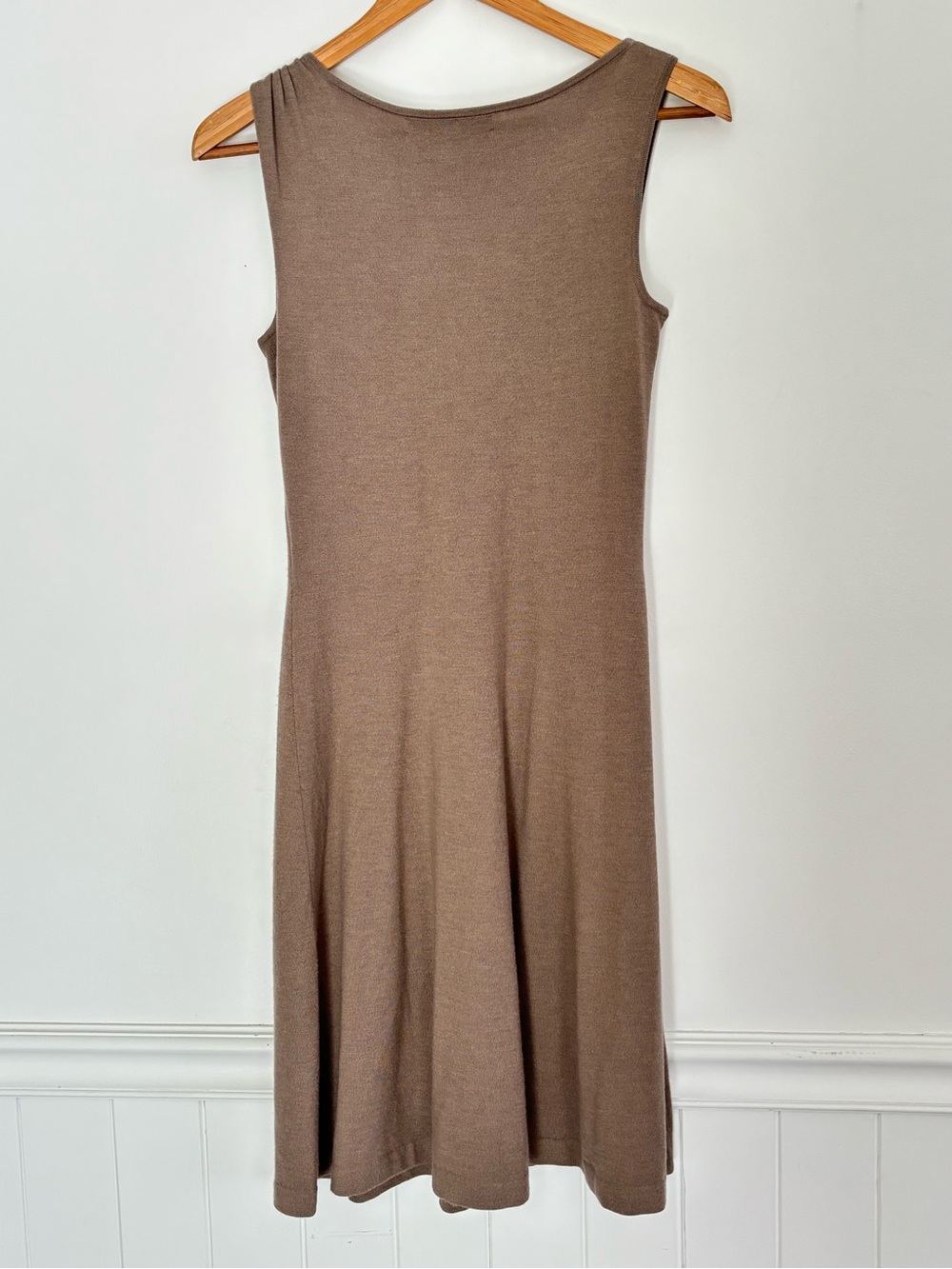 Ralph Lauren Black Label Neutral Knit Sweater Dress Size Small - Picture 10 of 13